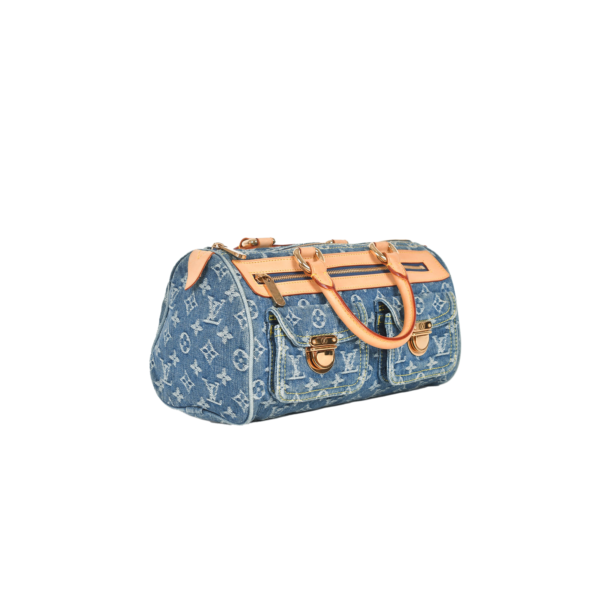 LOUIS VUITTON MONOGRAM DENIM NEO SPEEDY BAG M95019 (30*17*15cm)